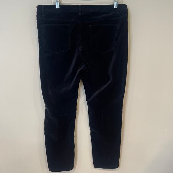 J.Jill Luxe Velveteen-Stretch High Rise Jeans Sz 16 - Picture 4 of 6